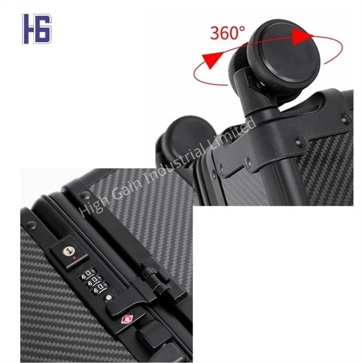 carbon fiber luggage case special design
