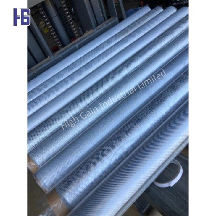 Aluminised Fiberglass Fabrics in Silver