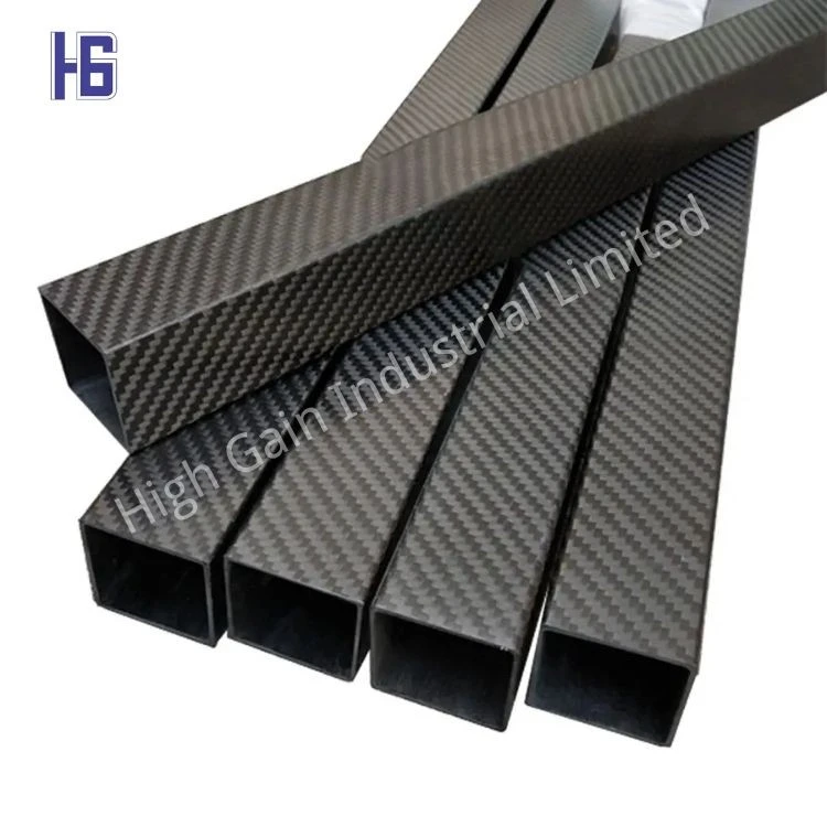 Private Label Square Carbon Fiber Tubes Private Label Square Carbon Fiber Tubes
